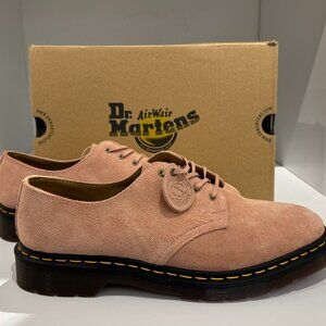 COPY - Dr. Martens Smiths Suede Dress Shoes - Peach Beige — Desert Oasis Suede …